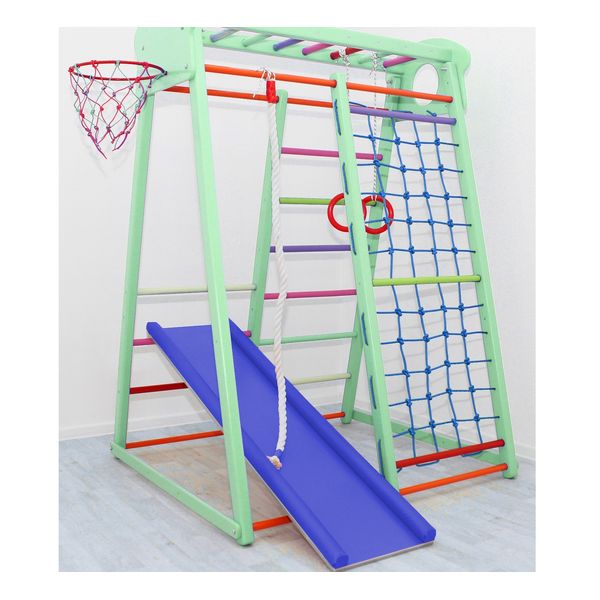 Детский спортивный комплекс Basket, цвет фисташка   3954474