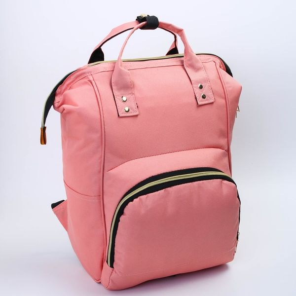 Сумка-рюкзак для хранения вещей малыша, цвет розовый 4301109 (Вид 2)