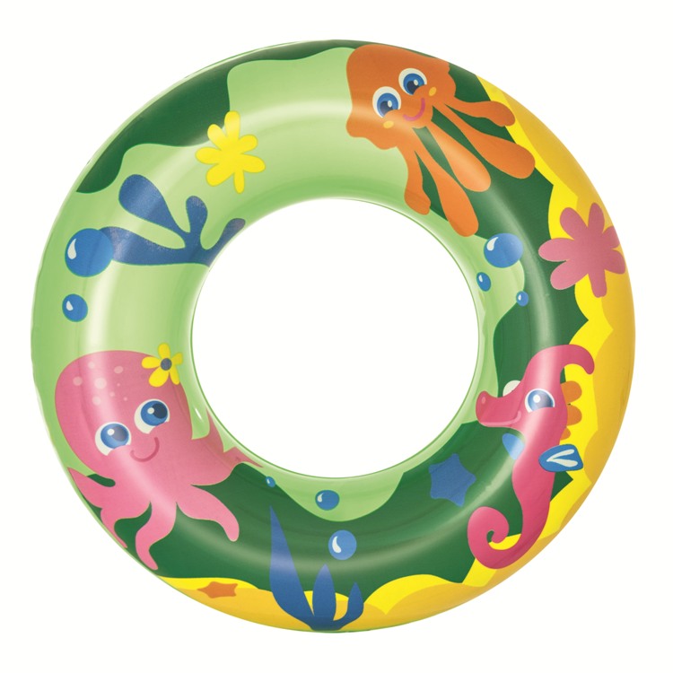 Круг для плавания Морские приключения 51 см, от 3-6 лет, цвета микс 36113  (Вид 1)