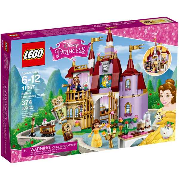 Констр-р LEGO Принцессы Дисней Заколдованный замок Белль