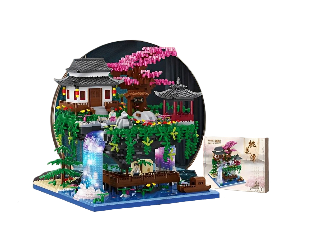 Конструктор пластиковый Balody Японский сад (3320 деталей, в коробке) ( Арт. 16260BA)
