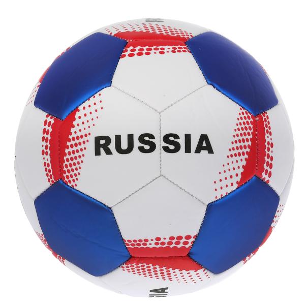 Мяч футбольный PU+PVC, 2 слоя, 320г в пак. в кор.60шт (Вид 1)