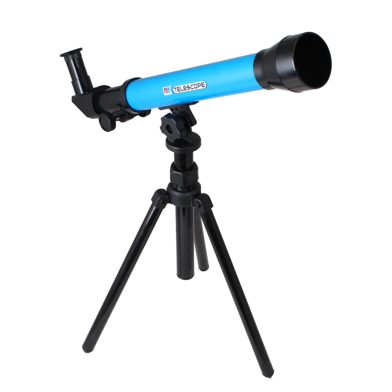 Игрушка телескоп со штативом (47,5х22 см, зум 20x/40x/60x, аксесс., голуб.) (10702070/180920/0224341