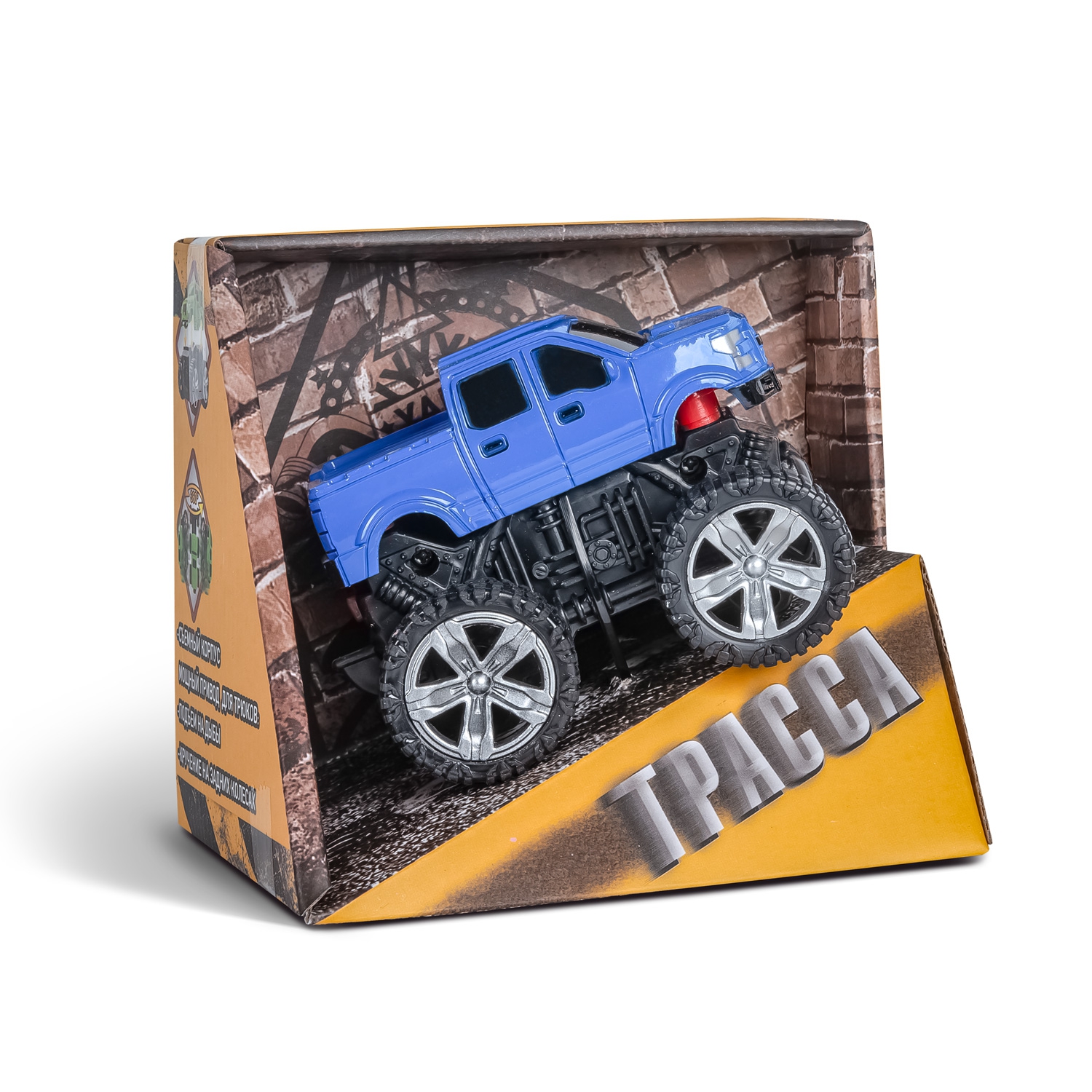 Инерционная игрушка Handers Большие колёса: внедорожник (9 см, в ассорт. коробка)