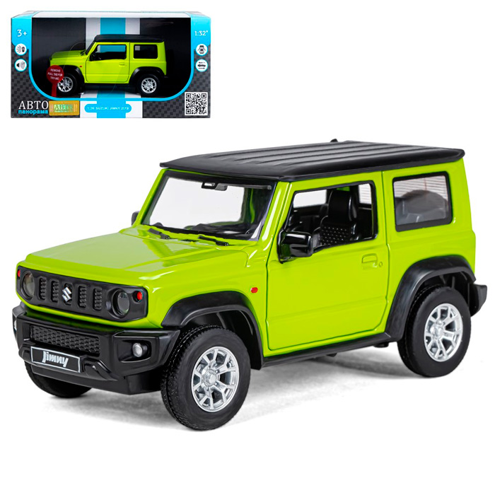Модель 1:26 Suzuki Jimny, зеленый 1251493JB Автопанорама (Вид 1)