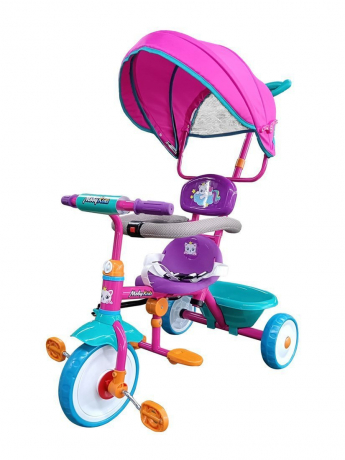 Велосипед 3 кол. 3 в 1 Moby Kids Принцесса,  9x7 EVA, розовый (Вид 2)