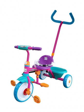 Велосипед 3 кол. 3 в 1 Moby Kids Принцесса,  9x7 EVA, розовый (Вид 3)
