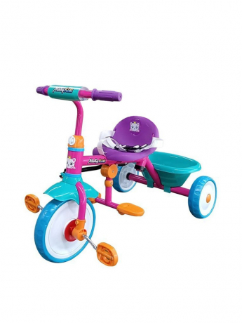 Велосипед 3 кол. 3 в 1 Moby Kids Принцесса,  9x7 EVA, розовый (Вид 4)