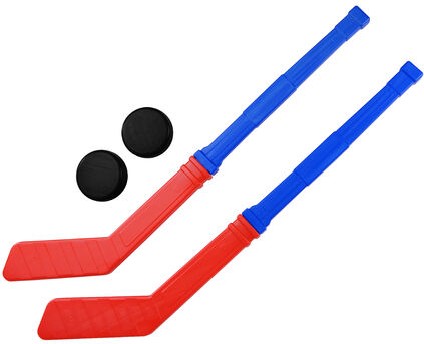 Набор для игры в хоккей (2 клюшки и 2 шайбы) арт.02362