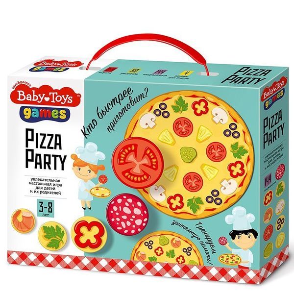 Настольная игра Pizza Party Baby Toys арт.04191 (Вид 1)