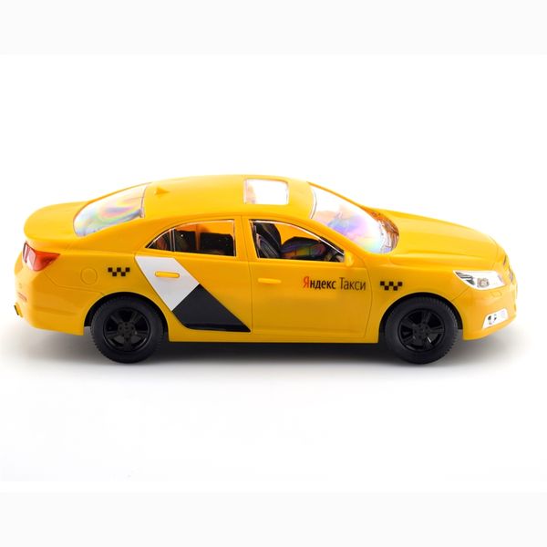 Машина пластмассовая Такси седан, 30см. прозрачные окна КМР 042g