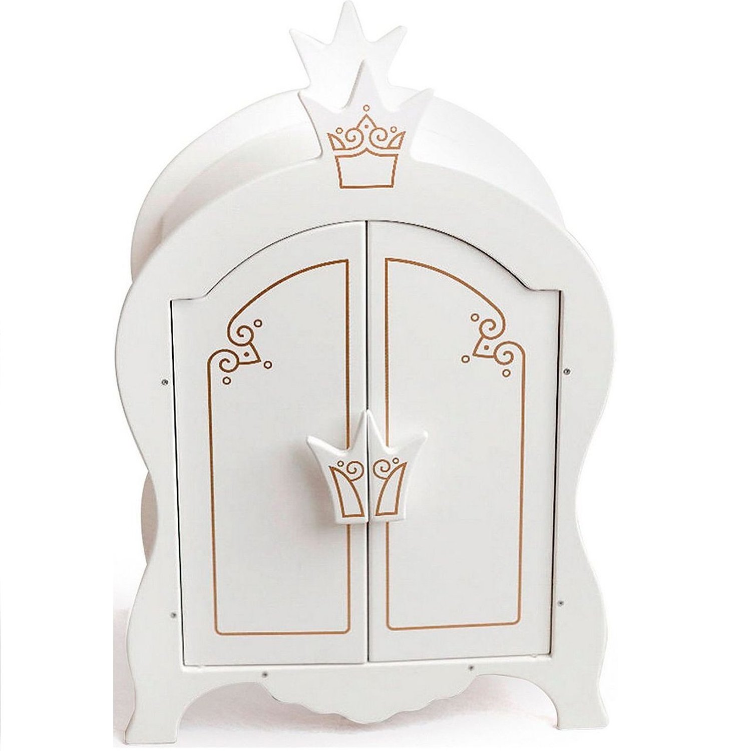 Шкаф для кукол Shining Crown белоснежный шелк (Вид 2)
