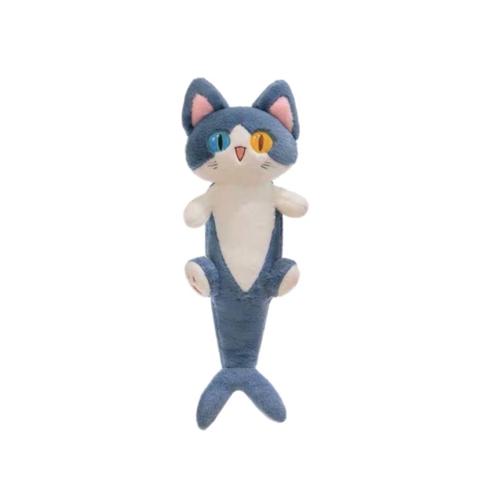 Мягкая игрушка кот акула 80см