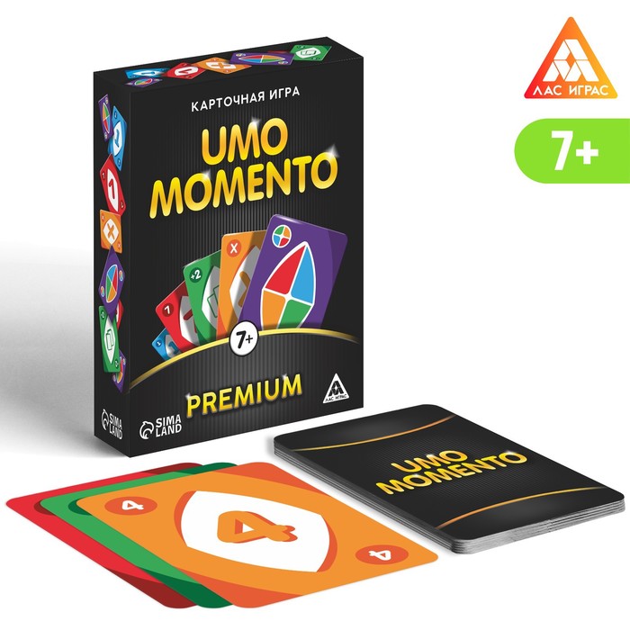 Карточная игра UMOmomento. Premium, 70 карт, 7+ 4726776