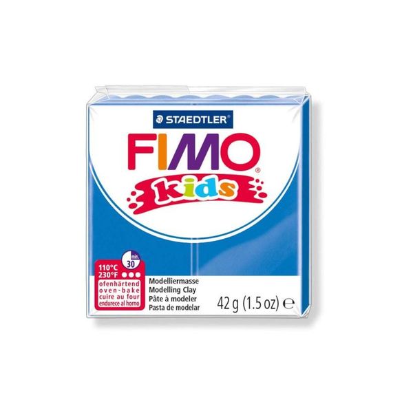 FIMO kids Полимерная глина для детей Синяя ПОШТУЧНО 42 гр. арт.8030-3 (Вид 1)