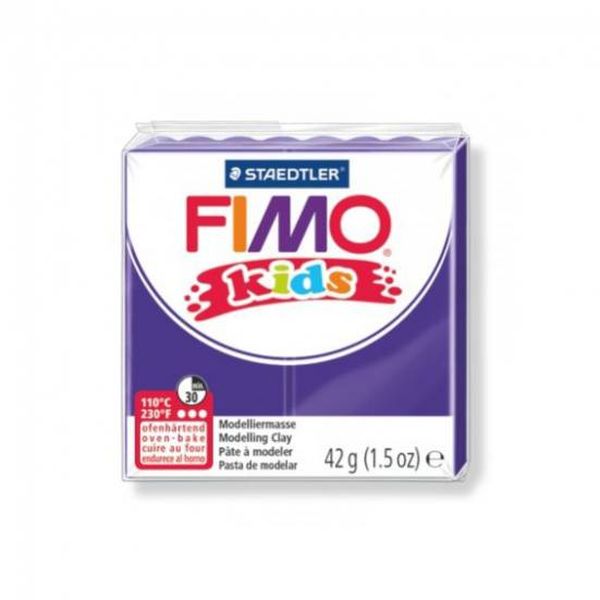 FIMO kids Полимерная глина для детей Лиловая ПОШТУЧНО 42 гр. арт.8030-6
