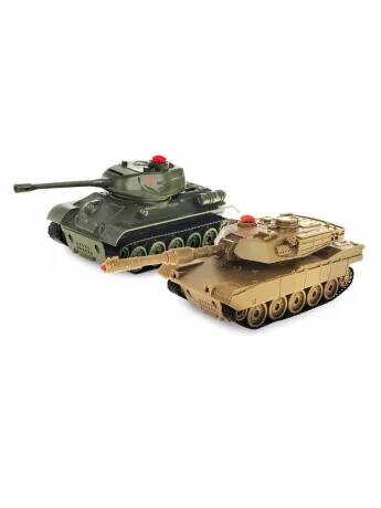 Танковый бой р/у 1:32 Т34 - Abrams M1A2 (Вид 1)