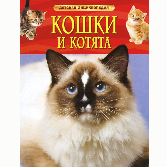 Книга 978-5-353-06912-6 Кошки и котята.Детская энциклопедия