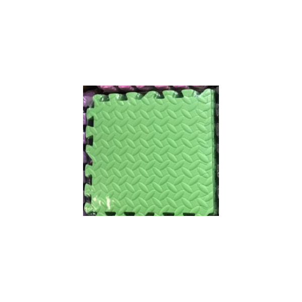 Игровой коврик-пазл зеленый (в сборе 60х90 см), (6 эл.) (арт. КВ-3015/6)