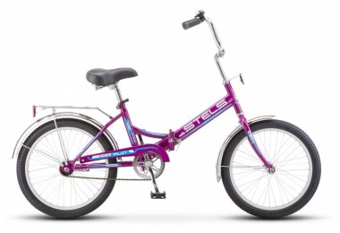 Велосипед Stels 20 Pilot 210 (LU095724) (Фиолетовый/розовый) (Вид 2)