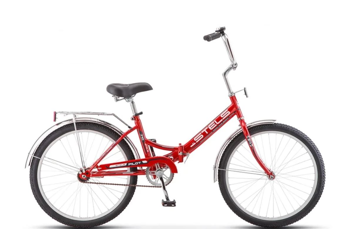 Велосипед Stels 24 Pilot 710 (LU085350) (Красный)