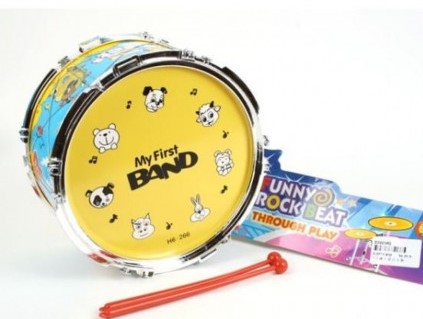 Музыкальная игрушка барабан, 2 палочки, пакет (Вид 1)