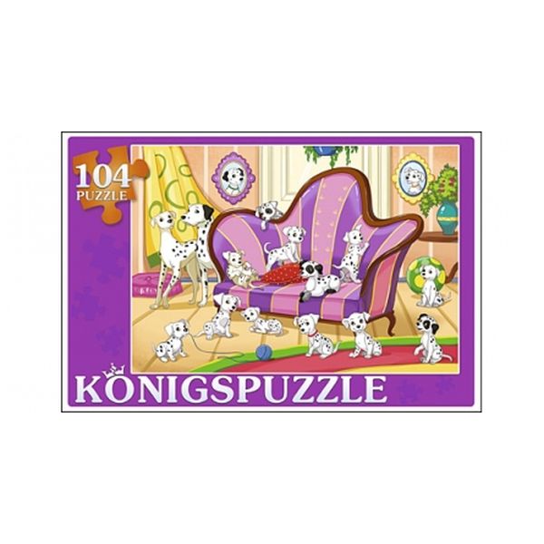 Konigspuzzle. ПАЗЛЫ 104 элемента. СКАЗКА № 50 (Арт. ПК104-5816)