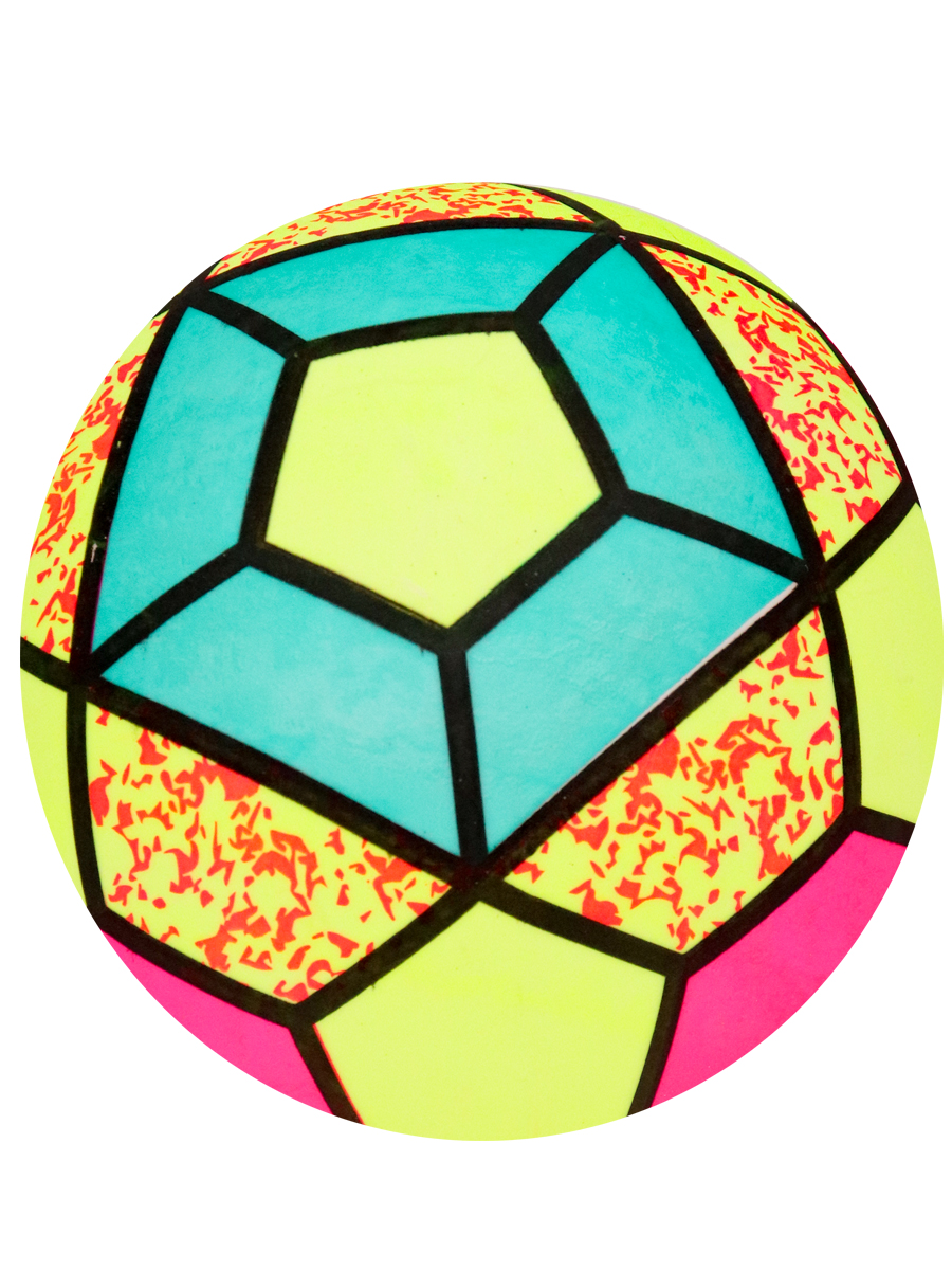 Мяч 4 цвета микс (22см) кратно 10 (арт.TY42)
