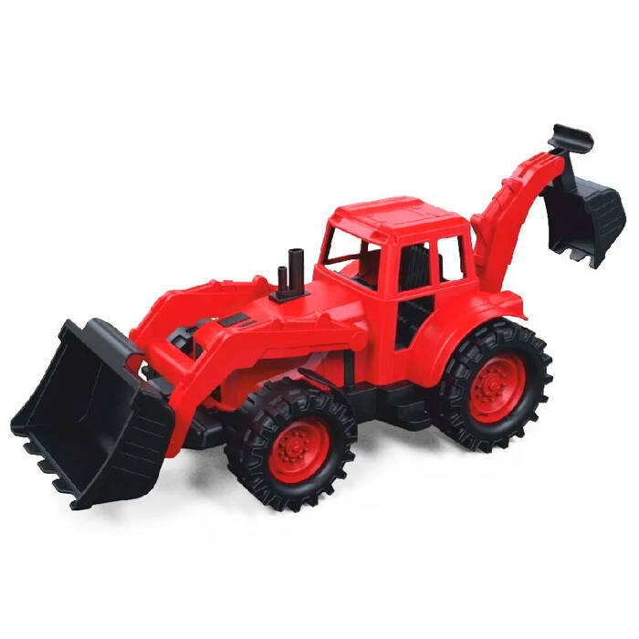 Трактор полной комплектации 28 см красно-черный 22-201 KSC  (Вид 1)