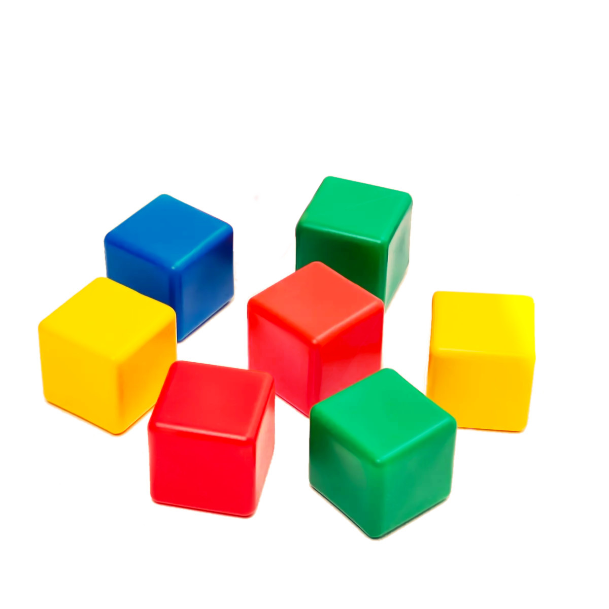 Выдувка. Набор кубиков 9 эл (8 см) (Вид 2)