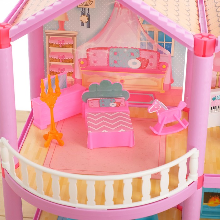 HAPPY VALLEY Дом для кукол Кукольный домик с аксессуарами    4298219 (Вид 2)