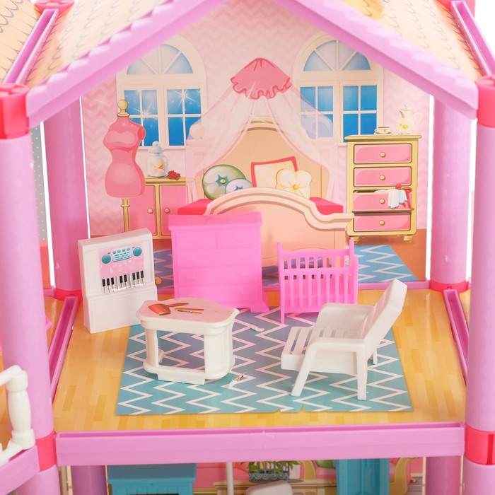 HAPPY VALLEY Дом для кукол Кукольный домик с аксессуарами    4298219 (Вид 3)