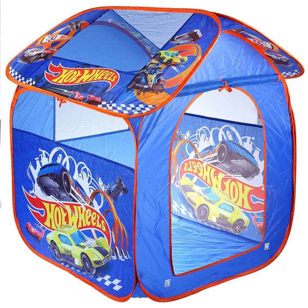 Палатка детская игровая ХОТ ВИЛС 83х80х105см, в сумке Играем вместе в кор.24шт