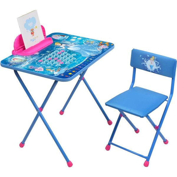 Комплект Disney 2 Золушка (стол+стул мягкий моющийся+пенал) Д2ЗЛ