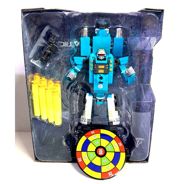 Трансформер-робот с мягкими пулями, коробка SB451