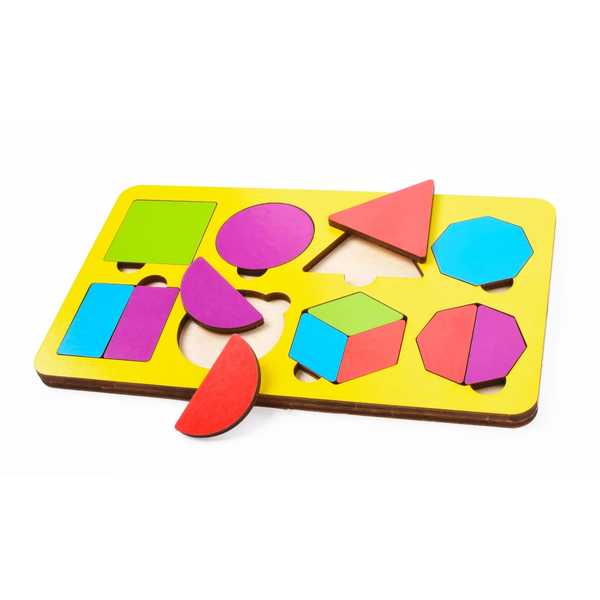 Игрушка детская: Вкладыш 14 элементов (по системе раннего развития) цвет в асс-те (10шт)