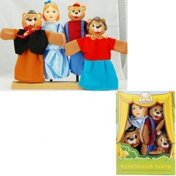 Кукольный театр Три медведя, 4 куклы