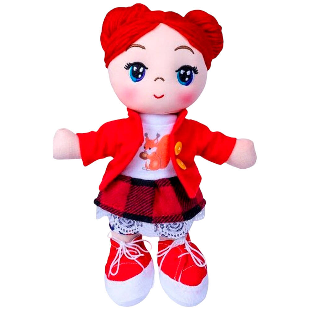 Кукла Oly 26 см Агата красные волосы мягк. ВВ5514 (Вид 1)
