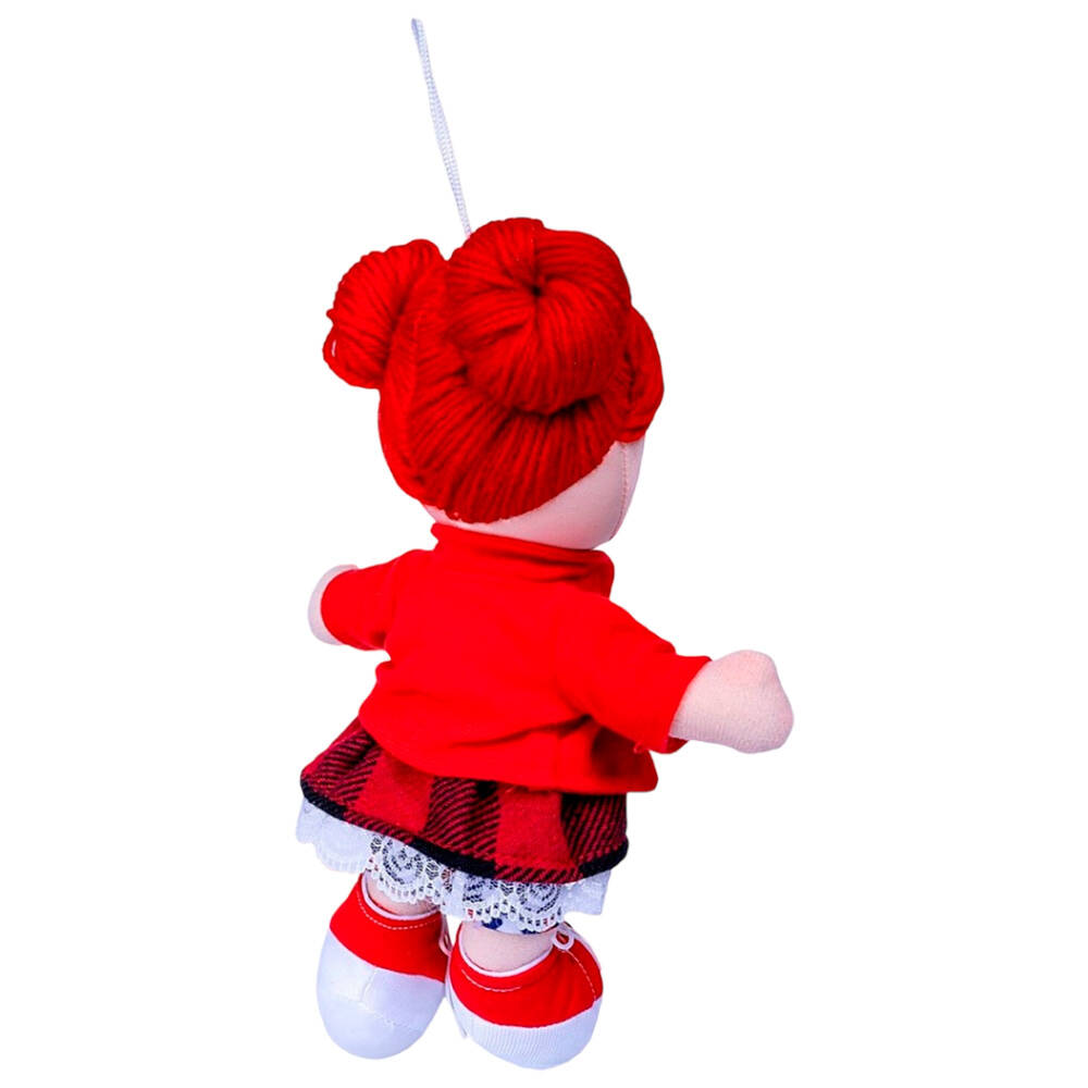 Кукла Oly 26 см Агата красные волосы мягк. ВВ5514 (Вид 3)