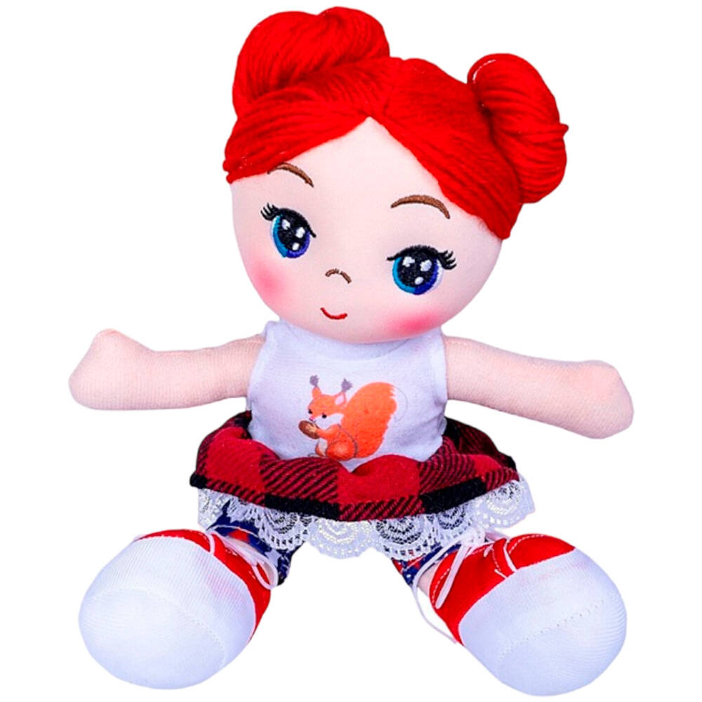 Кукла Oly 26 см Агата красные волосы мягк. ВВ5514 (Вид 4)