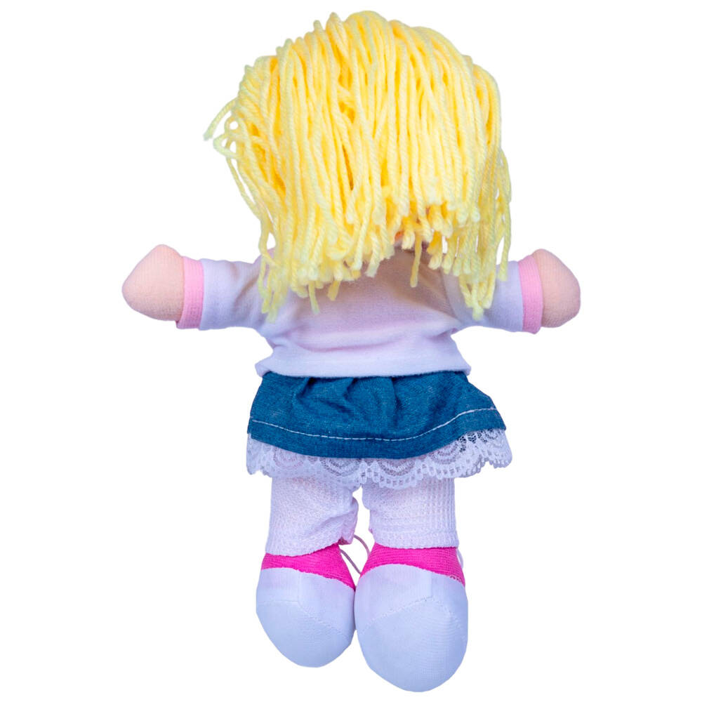 Кукла Oly 26 см Злата жёлтые волосы мягк. ВВ5512 (Вид 2)