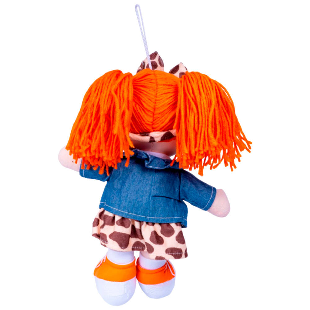 Кукла Oly 26 см Кира оранжевые волосы мягк. ВВ5515 (Вид 2)