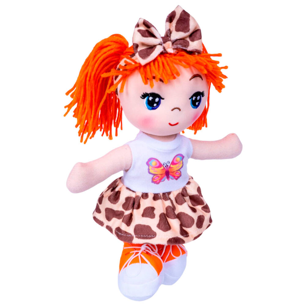 Кукла Oly 26 см Кира оранжевые волосы мягк. ВВ5515 (Вид 4)
