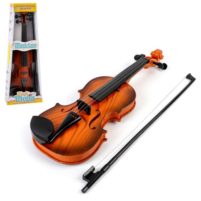 Игрушка музыкальная Скрипка маэстро, цвета МИКС   5284112