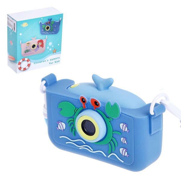 Детский фотоаппарат Морское приключение, цвет синий 6116941 (Вид 1)