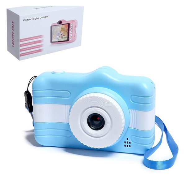 Детский фотоаппарат Профи, цвет голубой 5635203