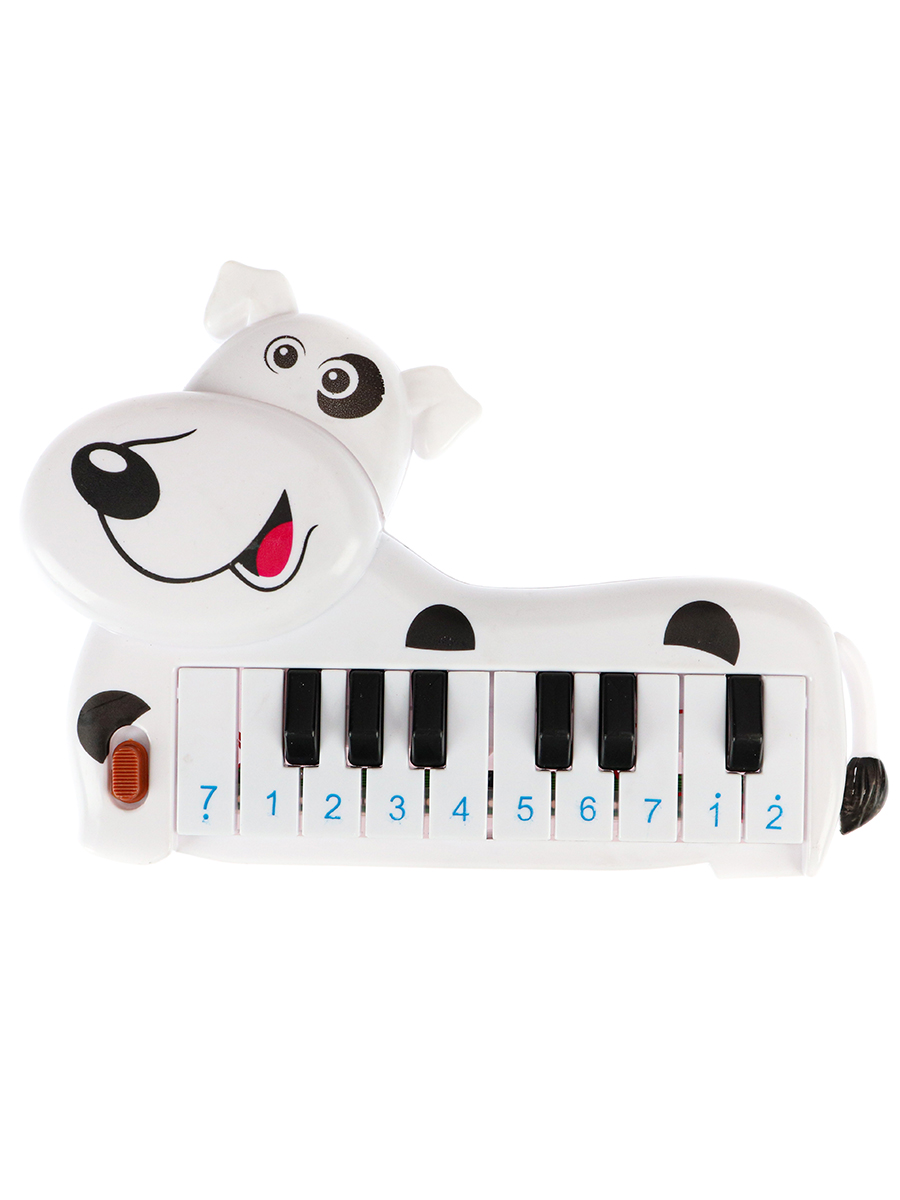 Детское пианино (19,5 см) Зебра (16 клавиш,звук,в пакете) (Арт. 1688858)