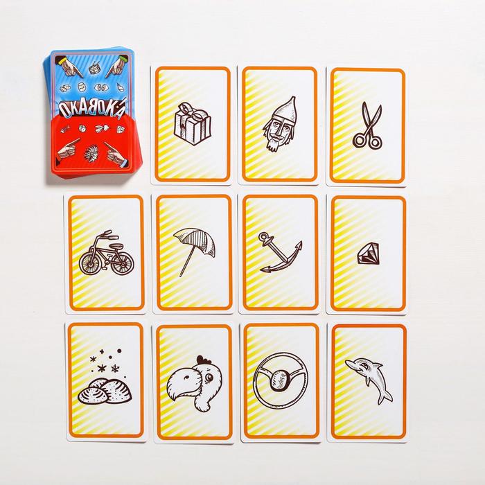 Настольная игра Окавока компактная версия, 50 карт, 6+ 1815582 (Вид 4)