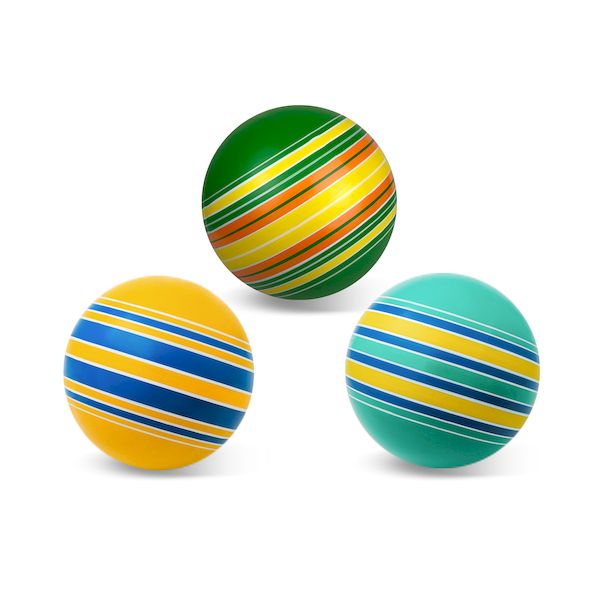 Мяч д. 150мм Серия Полосатики ручное окраш. (полосатики, ленточки, дорожки) (Р3-150/По)