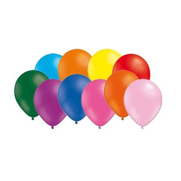 Воздушный шарик Пастель ассорти (100 шт.,диаметр 14 дюйм./35 см.) ШВ-6291